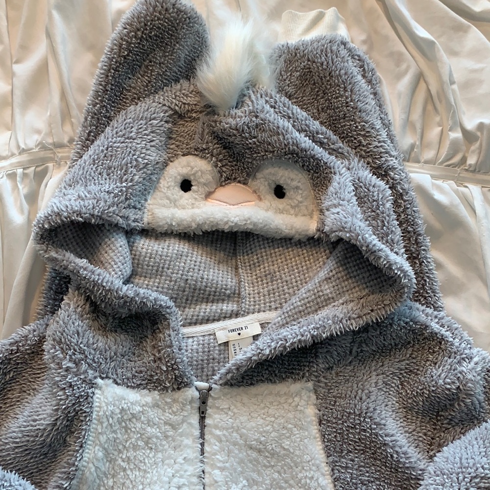 Adult penguin onesie
